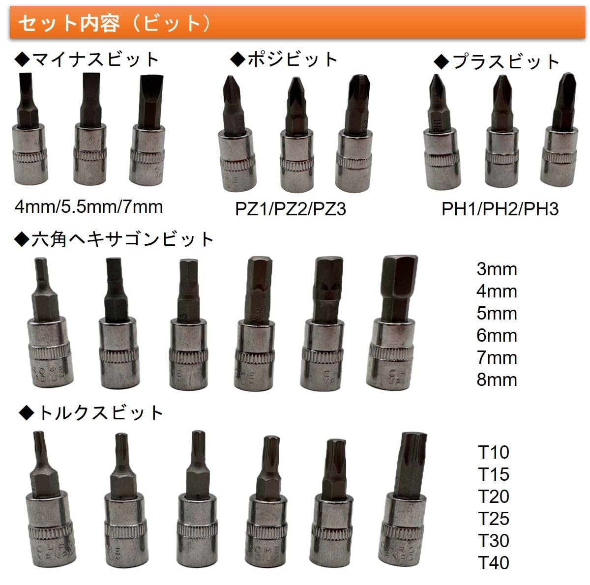 Amazon | Ansimple ソケットレンチセット 53点セット ラチェットレンチ